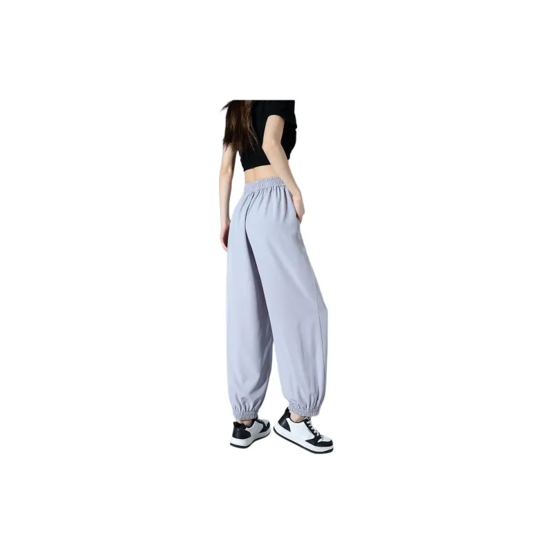 Tonlion Casual Pants Women's Light Purple-1