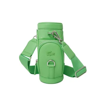 LACOSTE Polyurethane Shoulder Bag Crossbody Bag Mini Unisex Green