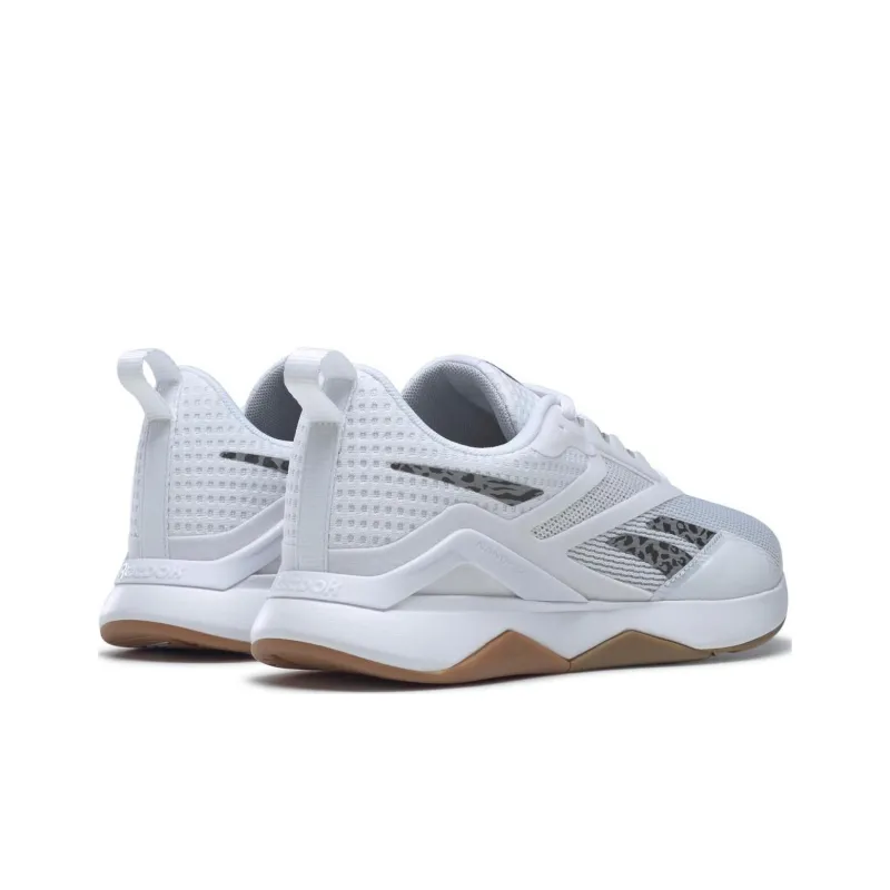 Reebok Nanoflex Tr 20 'White Black Rubber Gum' Women's-3