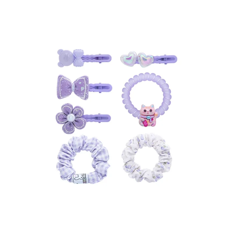 ROYALSASA Alloy Polyester Hair Tie Kids'-1