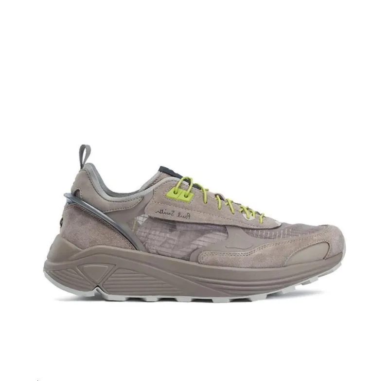 DESCENTE Descente X Paul Smith Collection Anti-Slip Wear-Resistant Low-Top Casual Shoes Men's Ecru-1