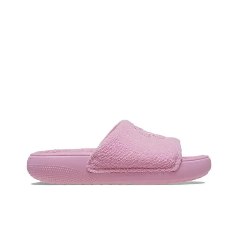 Crocs Classic Towel Slides 'Pink' Women's-1