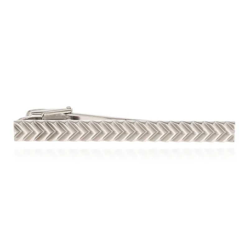 Lanvin Decorative Texture Tie Clip-0