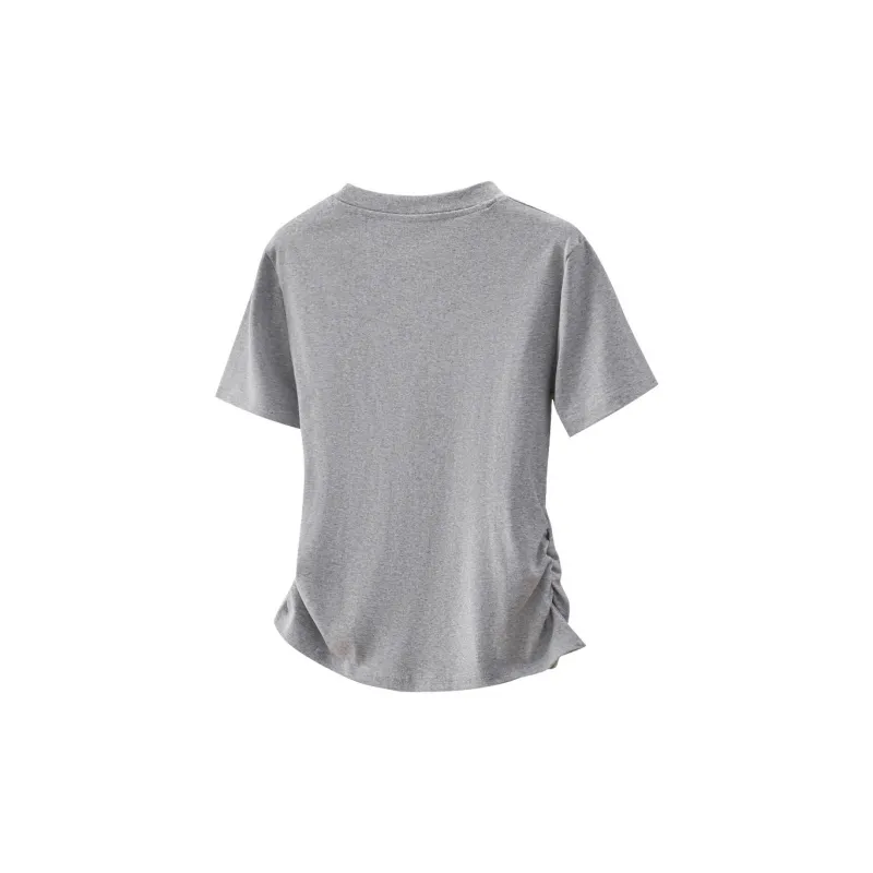 TOUCH SS24 Regular T Shirt Women's Gray-1