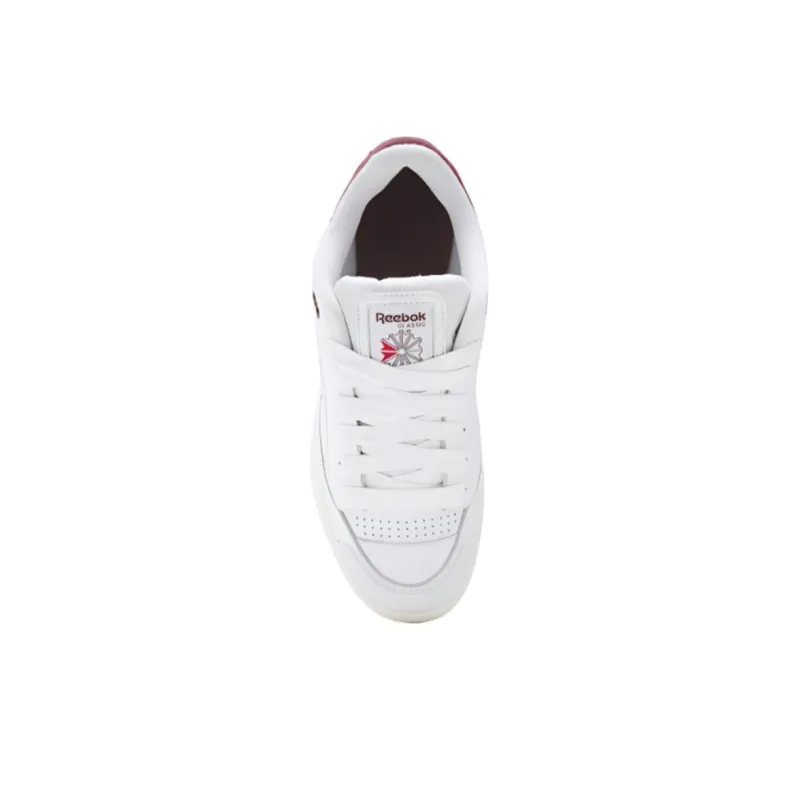 Reebok Club C Bulc 'White Classic Burgundy'-2