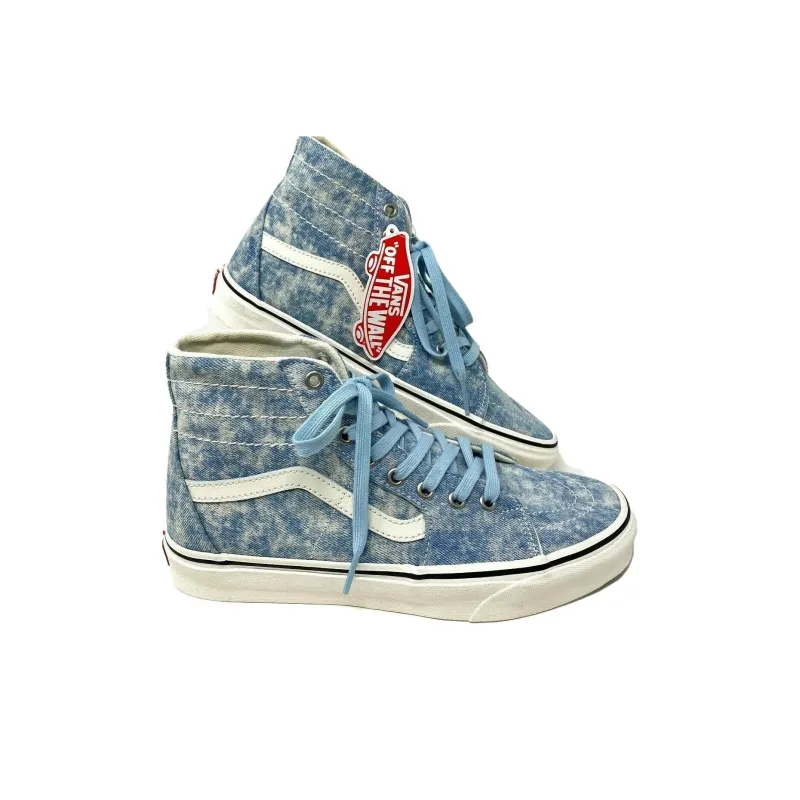 Vans Sk8 Hi Tapered Denim Destroy Winter Sky-2
