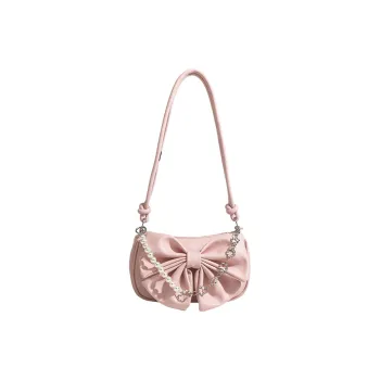 Juju Jimmy PU Shoulder Bag Women's Pink