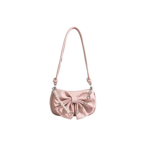 Juju Jimmy PU Shoulder Bag Women's Pink