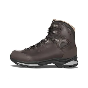 Lowa Camino Evo GTX FG Anti-Slip And Wear-Resistant Cushioning Coverage High-Top Hiking Shoes Men's Dark Brown