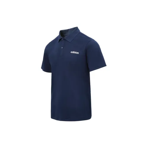 Adidas Polo Shirts Men Navy