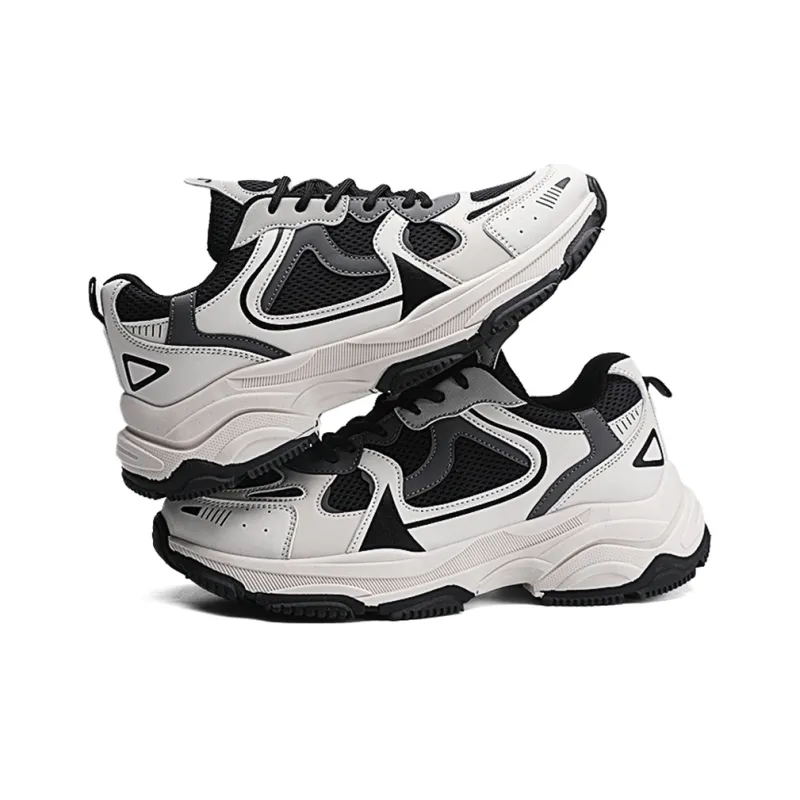 JKEM Wear-resistant Lightweight Breathable And Non-slip. Low-Top Chunky Sneakers Men's-10
