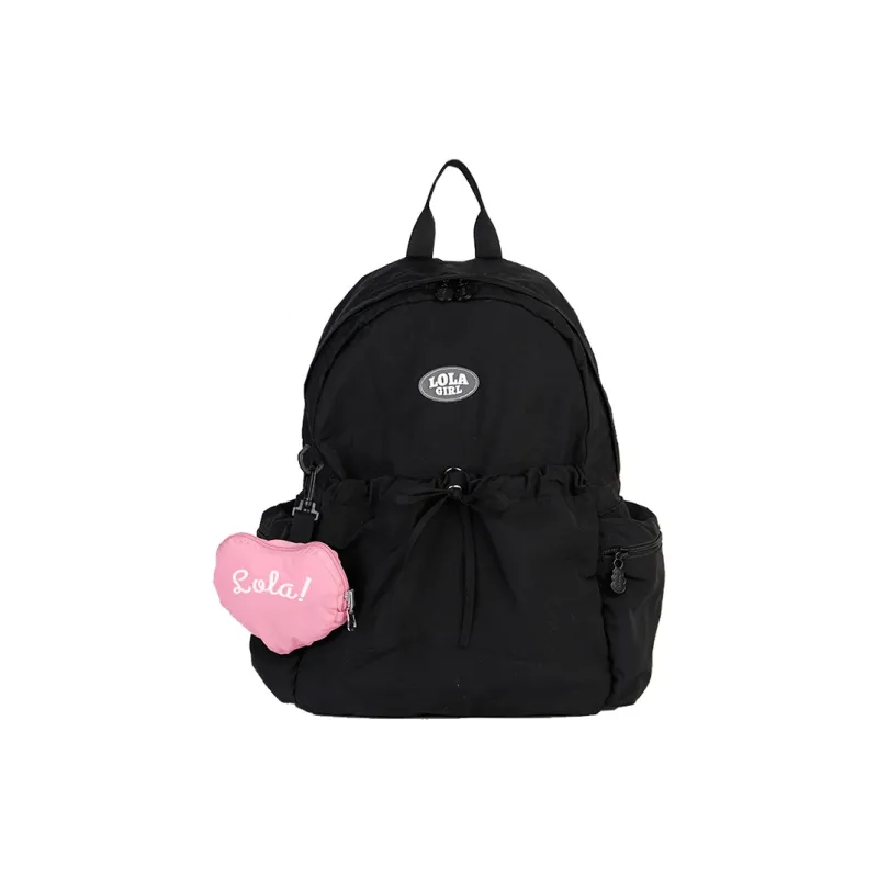 LOLA DESIGN Polyester Backpack Medium Size Women's Multicolor-2
