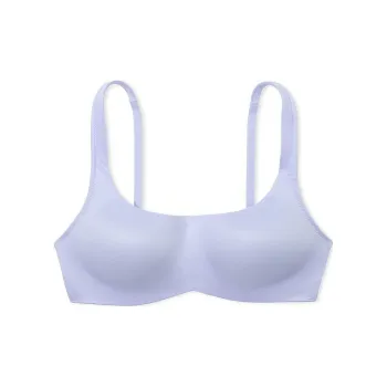 Victoria's Secret PINK BODY BY VICTORIA Scoop Lightly Lined Comfort Bra/Blue Ct Bra Women's Blue