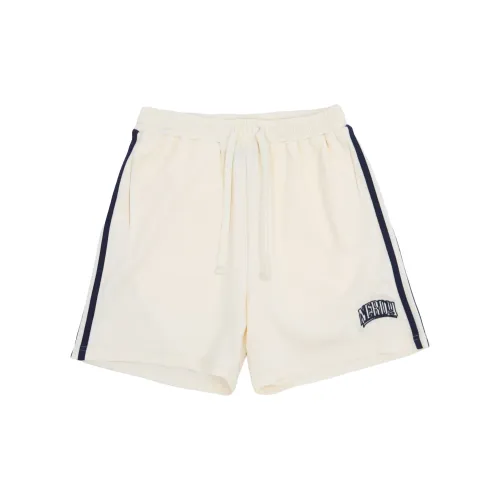 Nerdy Casual Shorts Unisex Cream