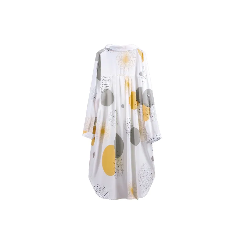 Cypress House Shirt Women's White Base Yellow-1