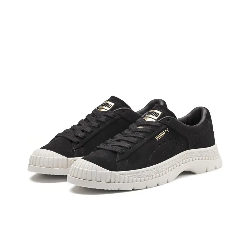 PUMA Utility Suede 'Black' Women's-2