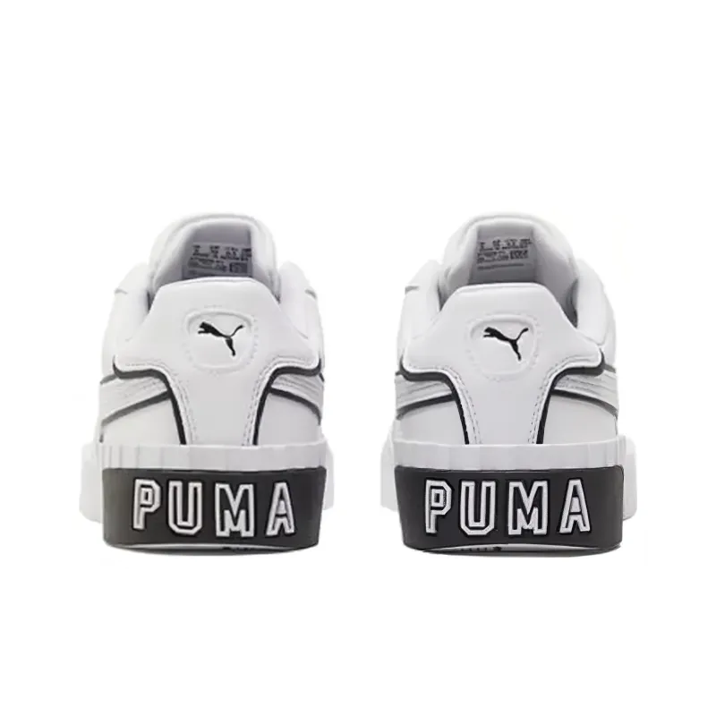 PUMA Cali Skate Shoes 'White Black' Women's-4