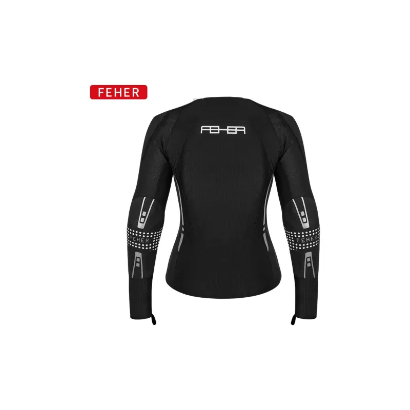 FEHER Biker Jacket Unisex Commute Impact-Resistant Protective Sun Protection Lightweight-6