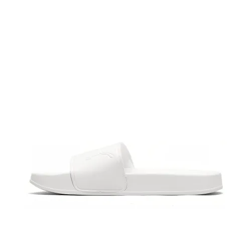 PUMA Leadcat Patent Slide White Women's