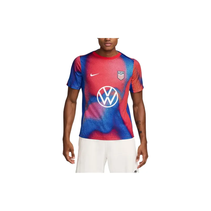 Nike Usmnt Academy Pro Men's Nike Dri FIT Soccer Pre Match Short Sleeve Top-2