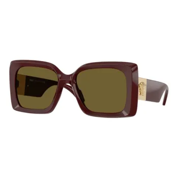 VERSACE Eyewear Medusa-plaque Oversized-frame Sunglasses