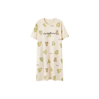 Top Melon Nightgown Women's Apricot