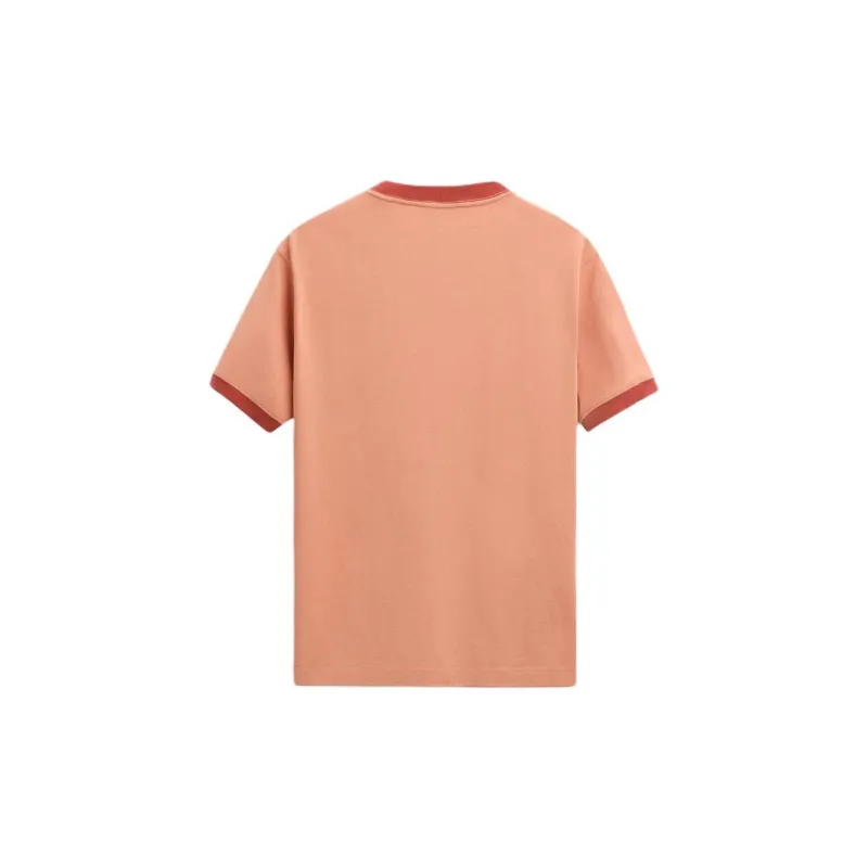 ZARA T-Shirts Men Ochre Red-1