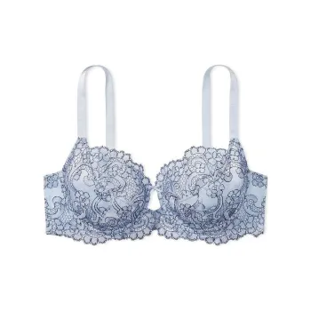 Victoria's Secret PINK DREAM ANGELS The Fs By VS Ud Bo Fl Ey Fl-Cp Bra/Fd Dm Bra Women's Blue