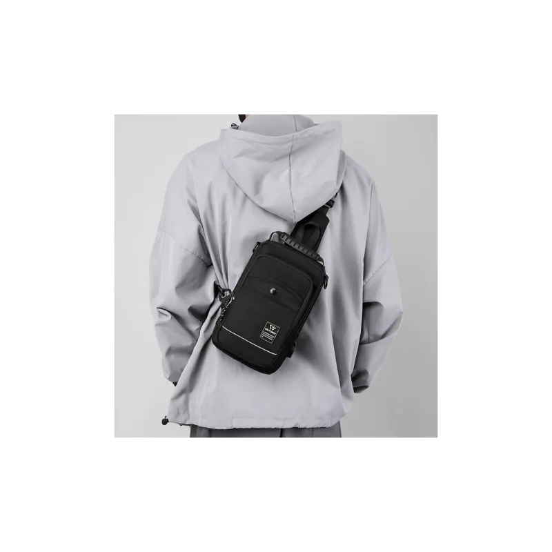 Venerable Brahma Nylon Fabric Sling Bag Regular Men's-7
