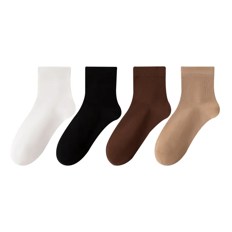 XXLLG Mid Calf Socks Women's 4 Pack-10