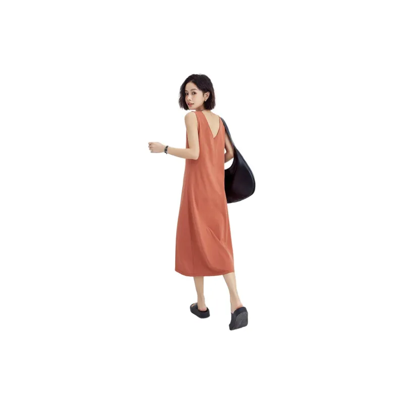 【dme】 Slip Dresses Women's Orange-1