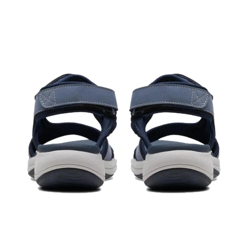Clarks Beach Sandals Women's Denim Blue-4