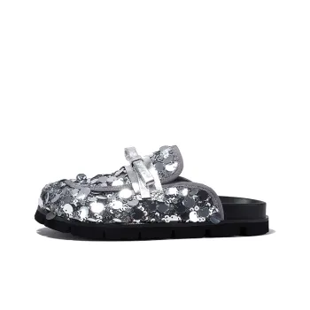 BELLALILY Closed Toe Slippers Women's