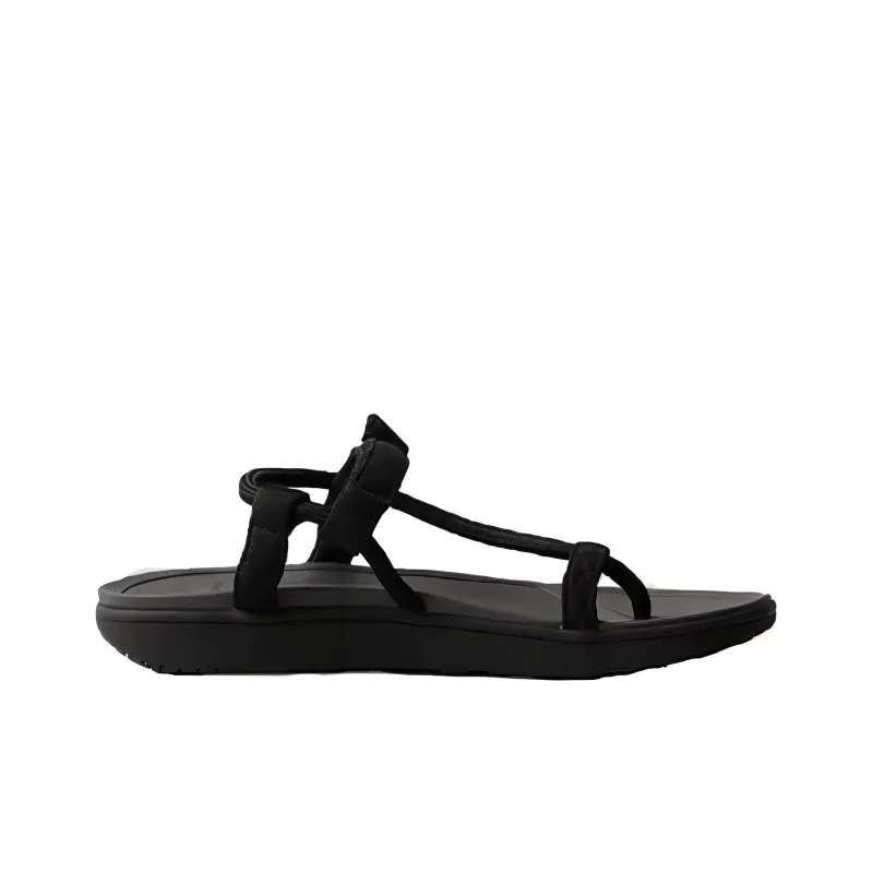 Odette E Odile x RIG FOOTWEAR Collaboration Model Beach Sandals Unisex Black-1