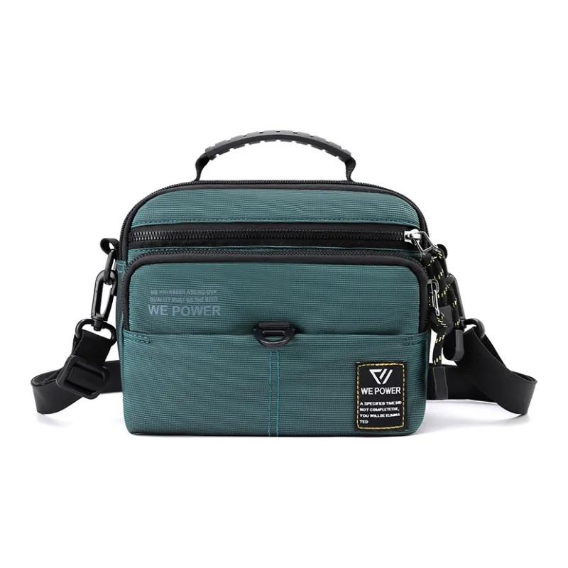 Venerable Brahma Nylon Fabric Fanny Pack Regular Men's Jasper/Royal Blue/Black/Gray/Gray Green-0