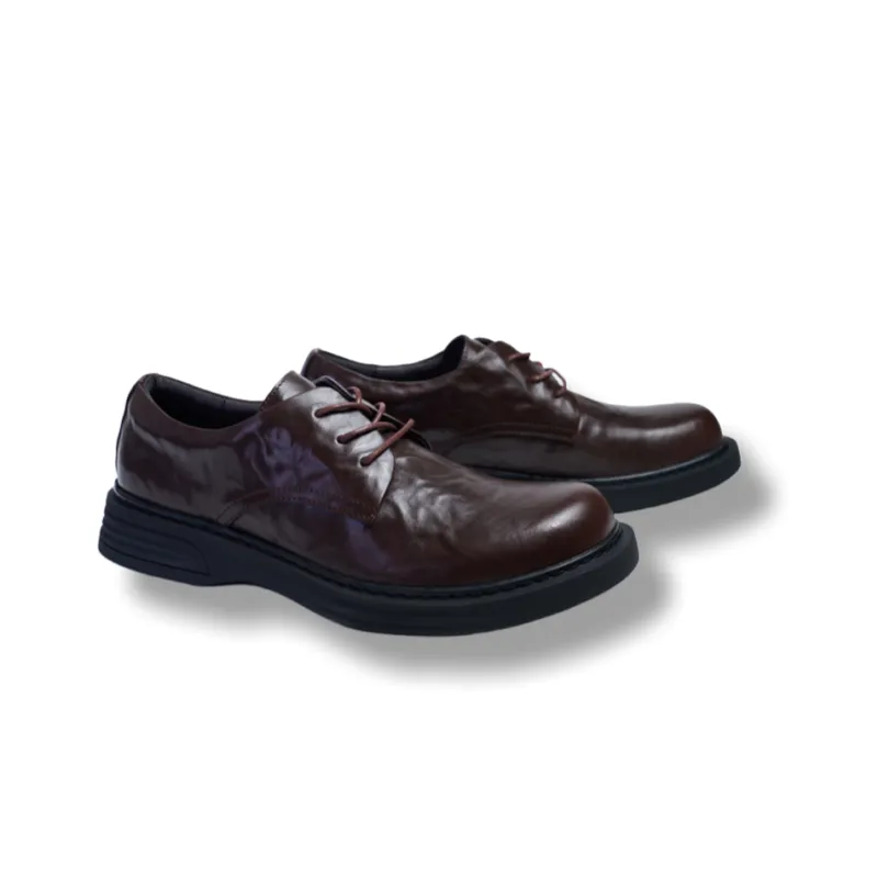 Brounvanm Men's Casual Shoes Men Low Top Black/Silver-8