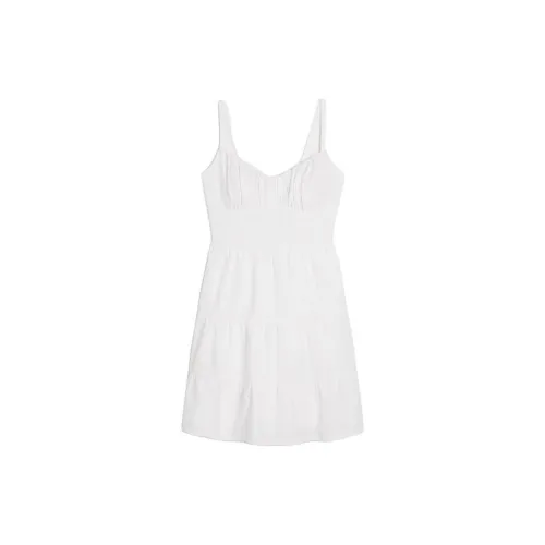 Hollister Slip Dresses Women's White