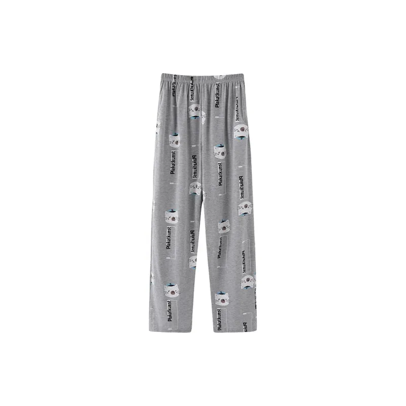 MADALLO Pajama Pants Women's Light Heather Gray-0