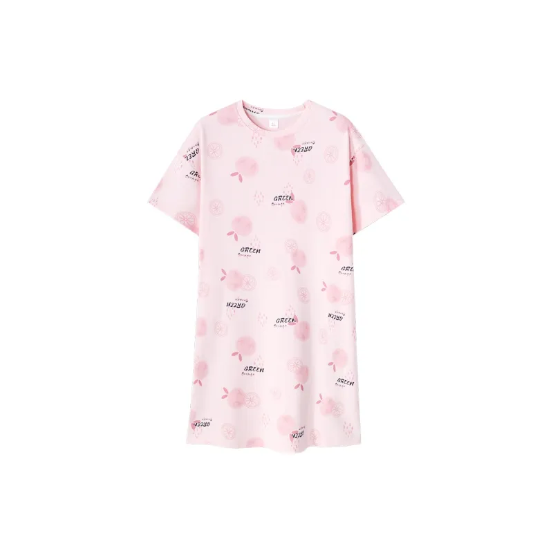 Huggy Kissy Nightgown Women's Shrimp Pink-0
