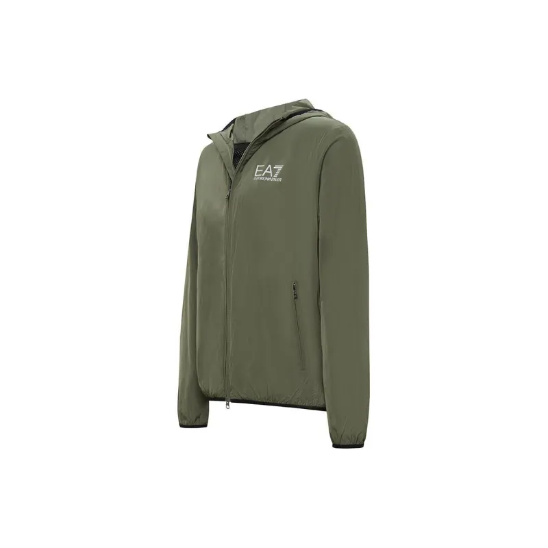 EMPORIO ARMANI EA7 SS24 Jackets Coats Men's Army Green-2