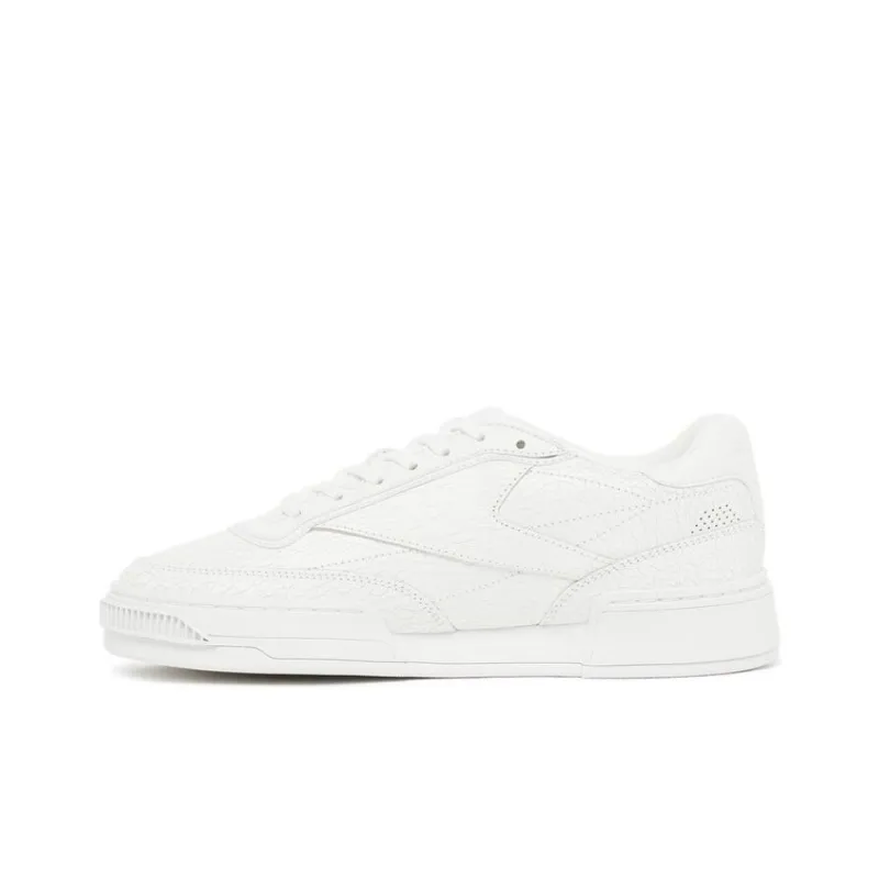 Reebok Ltd Club C Ltd Cracked Leather Sneakers-0