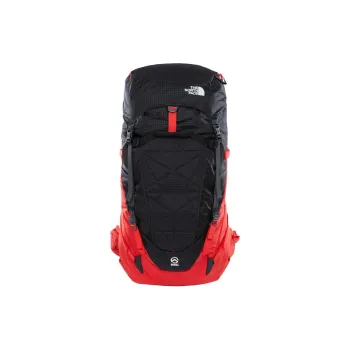 THE NORTH FACE Nylon Hiking Bag Backpack Regular Unisex Black Red Multicolor