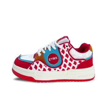 ITGI Low-Top Skateboard Shoes Unisex Red