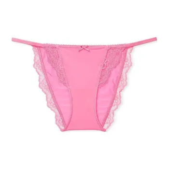 Victoria's Secret PINK DREAM ANGELS Smooth & Lace Mi Sg Bi Panty/Td Pk Underpants Women's 1 Pack Pink