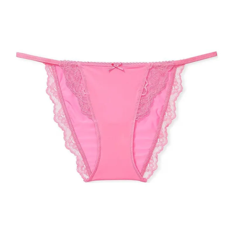 Victoria's Secret PINK DREAM ANGELS Smooth & Lace Mi Sg Bi Panty/Td Pk Underpants Women's 1 Pack Pink-0