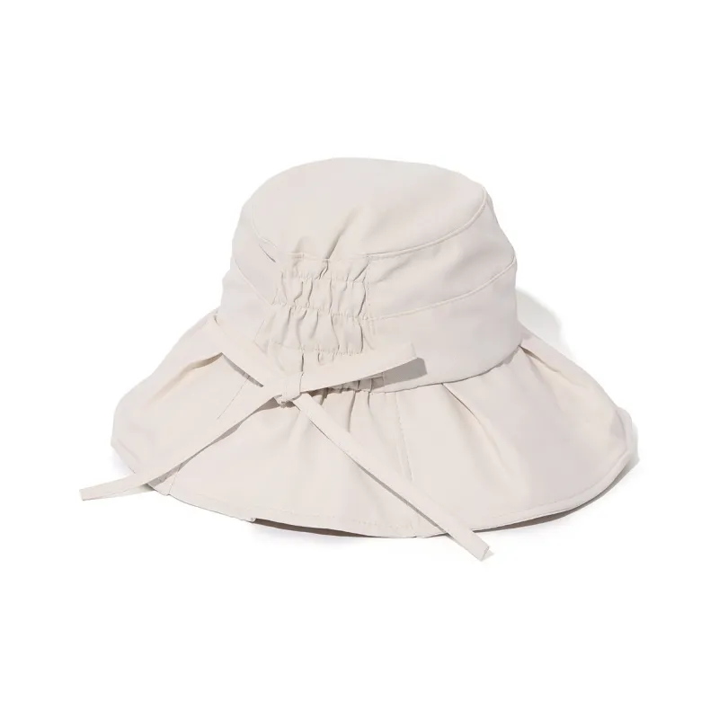 Clect Polyester Bucket Hats Women's Black/Ecru/Green-2