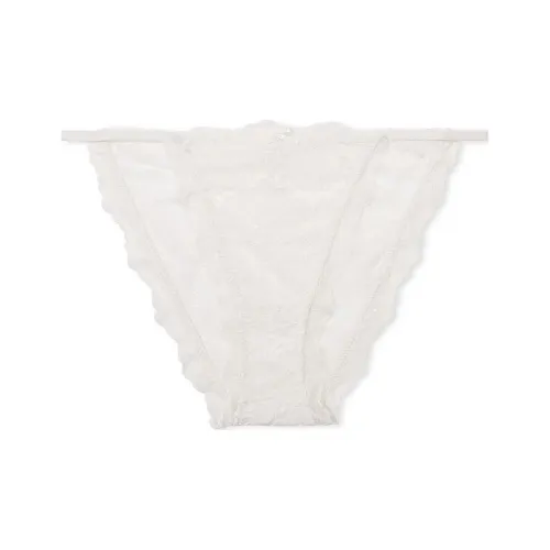 Victoria's Secret DREAM ANGELS Mini String Bikini Panty/Coconut We Underpants Women's 1 Pack White