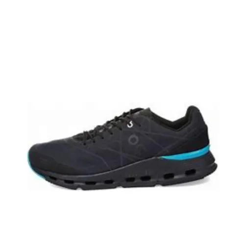 On Running Cloudnova Z5 Black Cyan Women's