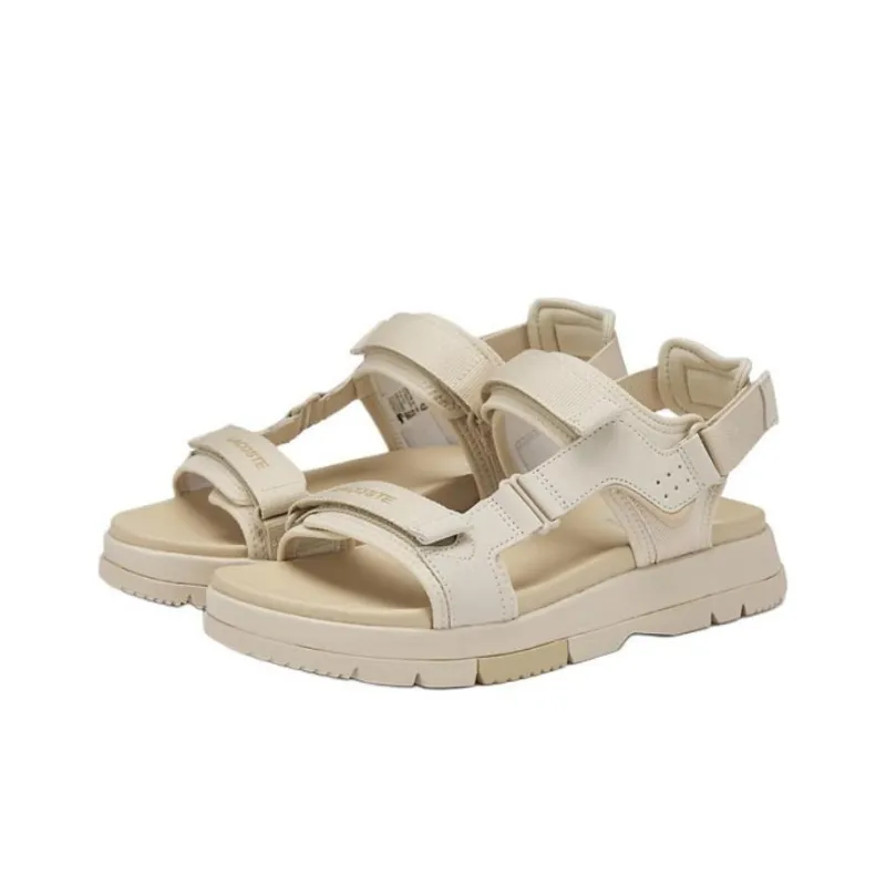 LACOSTE Beach Sandals Men's Beige-2