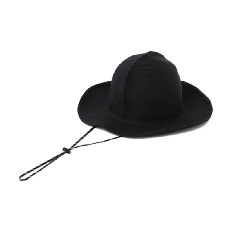 Beams Cotton Sun Protection Hats Women's Black·-1